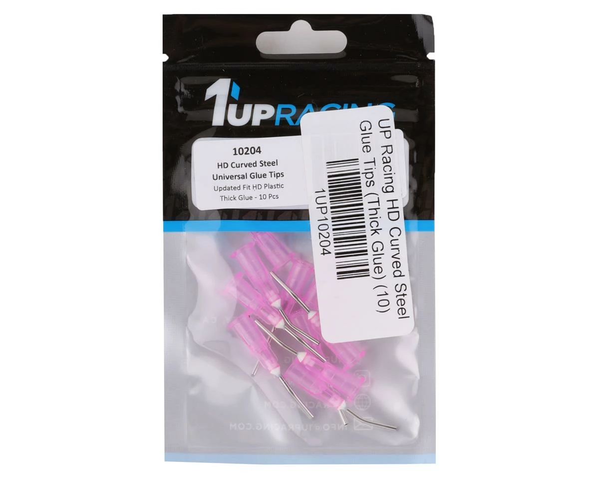 1UP Racing HD Curved Steel CA Glue Tips (Thick Glue) (10) 2 1UP Racing HD Curved Steel CA Glue Tips (Thick Glue) (10) - Image 2