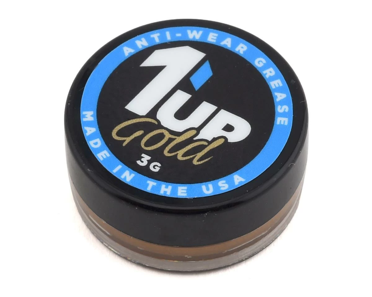 1UP Racing Gold Anti-Wear Grease (3g) (AG Grease) 1 1UP Racing Gold Anti-Wear Grease (3g) (AG Grease)