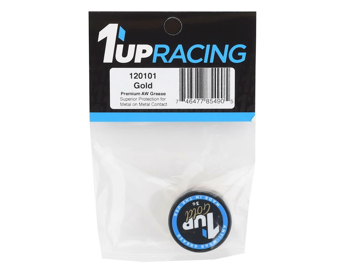 1UP Racing Gold Anti-Wear Grease (3g) (AG Grease) 2 1UP Racing Gold Anti-Wear Grease (3g) (AG Grease) - Image 2