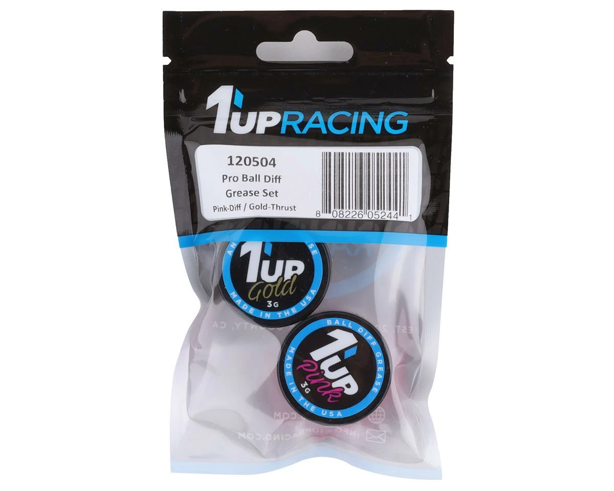 1UP Racing Ro Ball Differential Grease Combo (Gold & Pink) 2 1UP Racing Ro Ball Differential Grease Combo (Gold & Pink) - Image 2