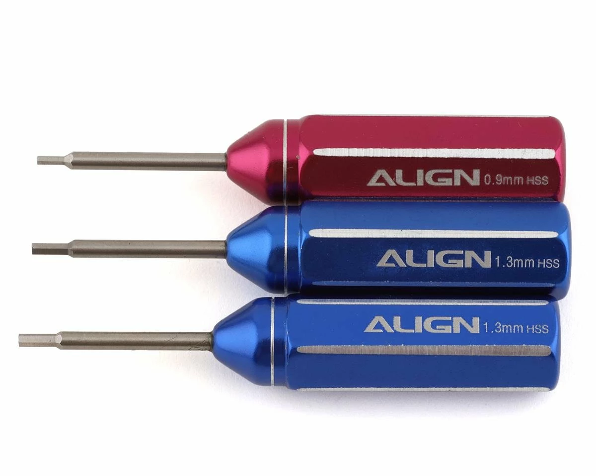 ALIGN Hex Screw Driver Set (0.9mm & 1.3mm) 1 ALIGN Hex Screw Driver Set (0.9mm & 1.3mm)