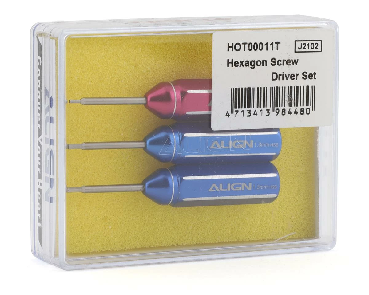 ALIGN Hex Screw Driver Set (0.9mm & 1.3mm) 2 ALIGN Hex Screw Driver Set (0.9mm & 1.3mm) - Image 2
