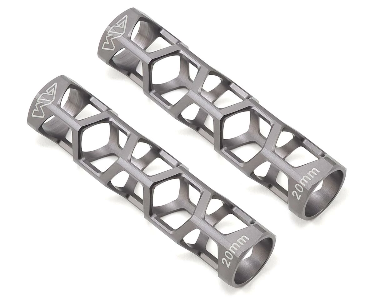 AM Arrowmax Honeycomb Chassis Droop Gauge Blocks (20mm) (2) 1 AM Arrowmax Honeycomb Chassis Droop Gauge Blocks (20mm) (2)