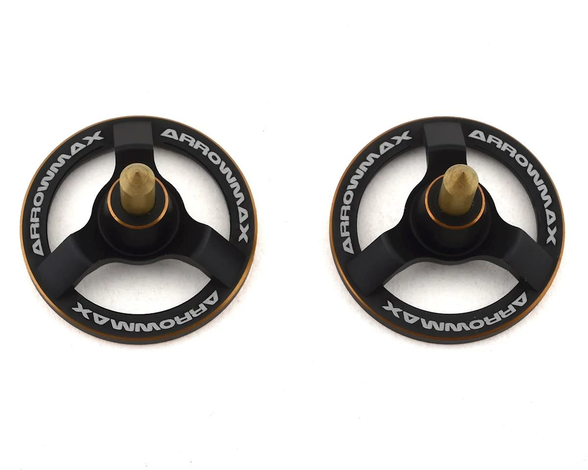 AM Arrowmax Black Golden Chassis Balancing Tool (2) 1 AM Arrowmax Black Golden Chassis Balancing Tool (2)