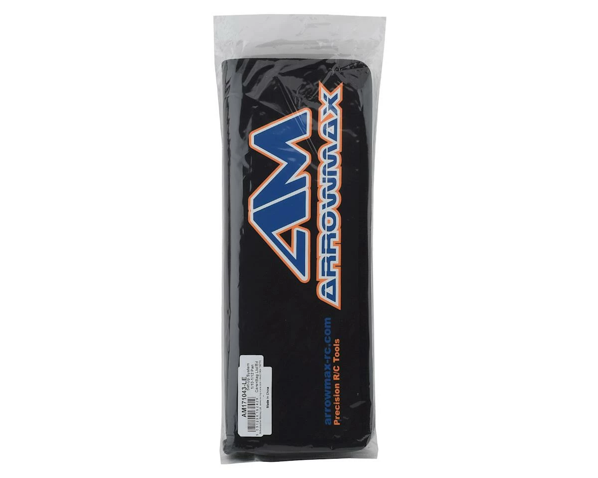 AM Arrowmax Black Golden 1/10 & 1/12 Pan Car Set-Up System W/Bag 4 AM Arrowmax Black Golden 1/10 & 1/12 Pan Car Set-Up System W/Bag - Image 4