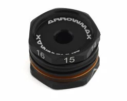 AM Arrowmax Black Golden Aluminum Ride Height Gauge (14-20mm)