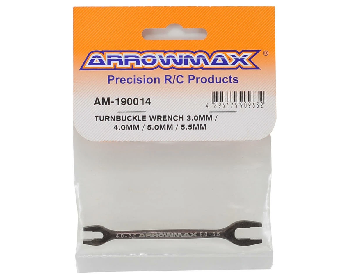 AM Arrowmax Turnbuckle Multi Wrench (3.0mm/4.0mm/5.0mm/5.5mm) 2 AM Arrowmax Turnbuckle Multi Wrench (3.0mm/4.0mm/5.0mm/5.5mm) - Image 2