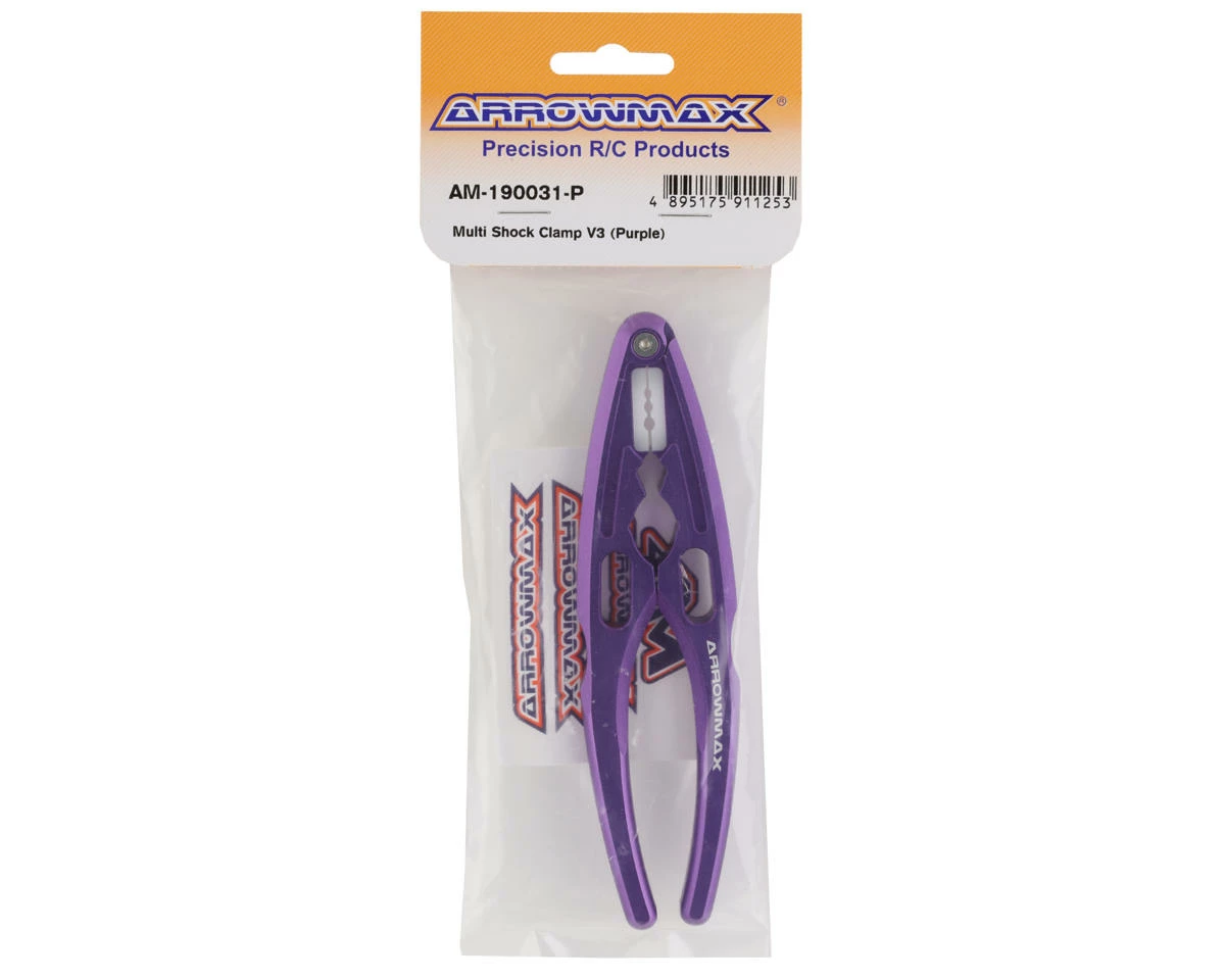 AM Arrowmax V3 Multi Shock Clamp (Purple) 2 AM Arrowmax V3 Multi Shock Clamp (Purple) - Image 2