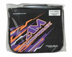 AM Arrowmax Black Golden 1/10 Electric Touring Car Tool Set W/Tool Bag (8) -Hudy shop amx 199440 3