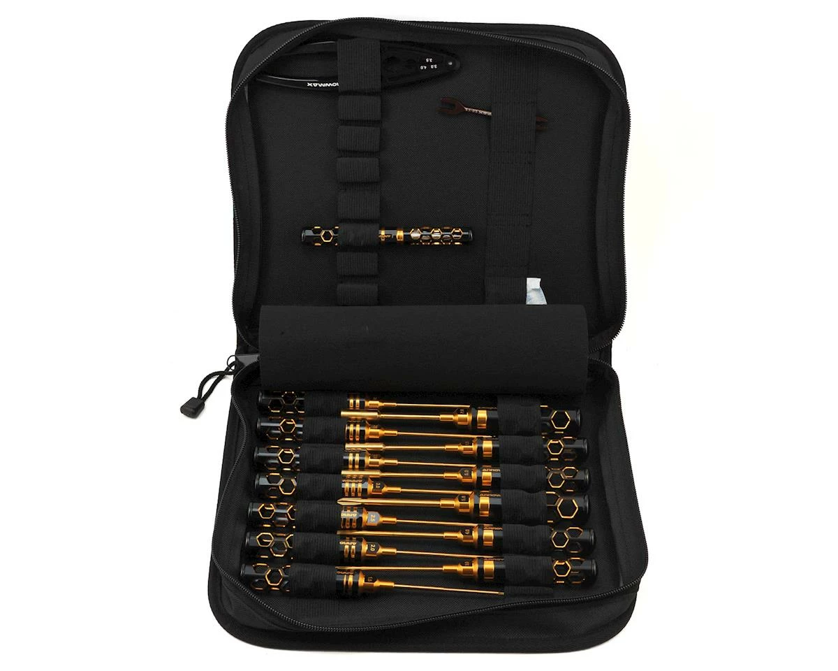 AM Arrowmax Black Golden Off Road Toolset W/Tool Bag (16) 1 AM Arrowmax Black Golden Off Road Toolset W/Tool Bag (16)