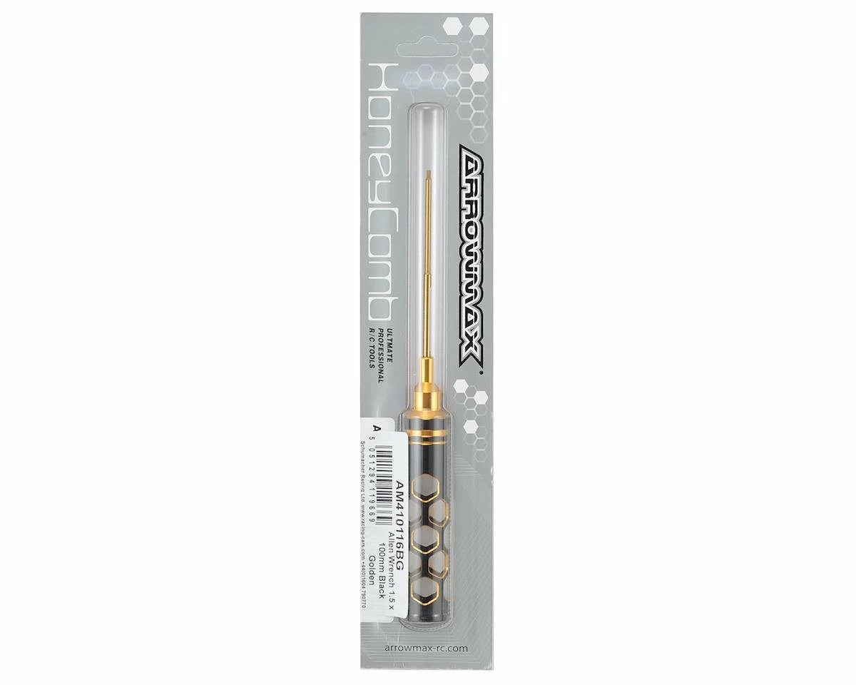 AM Arrowmax Black Golden Metric Hex Wrench (1.5mm) 2 AM Arrowmax Black Golden Metric Hex Wrench (1.5mm) - Image 2