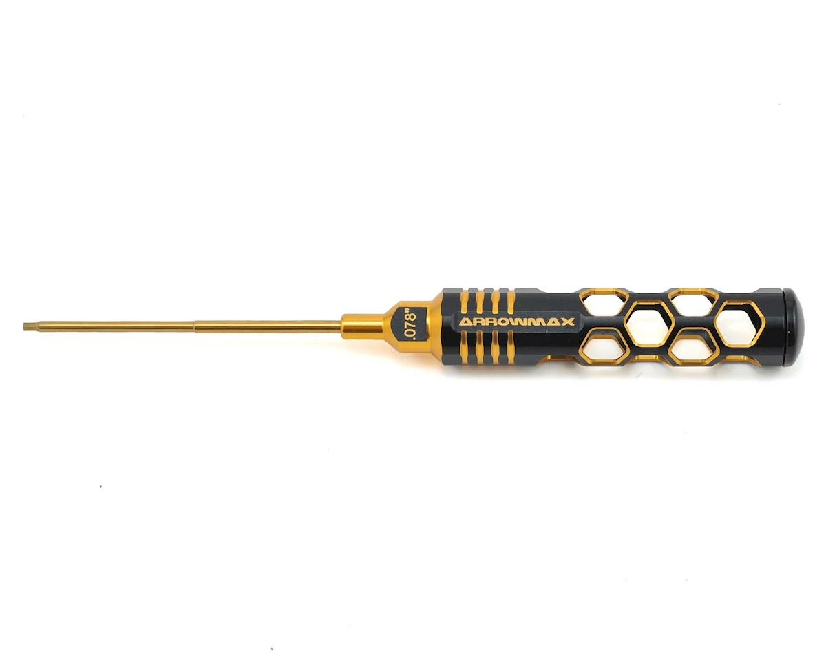 AM Arrowmax Black Golden Standard Hex Wrench (5/64") 1 AM Arrowmax Black Golden Standard Hex Wrench (5/64")