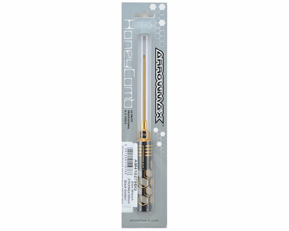 AM Arrowmax Black Golden Standard Hex Wrench (5/64") 2 AM Arrowmax Black Golden Standard Hex Wrench (5/64") - Image 2