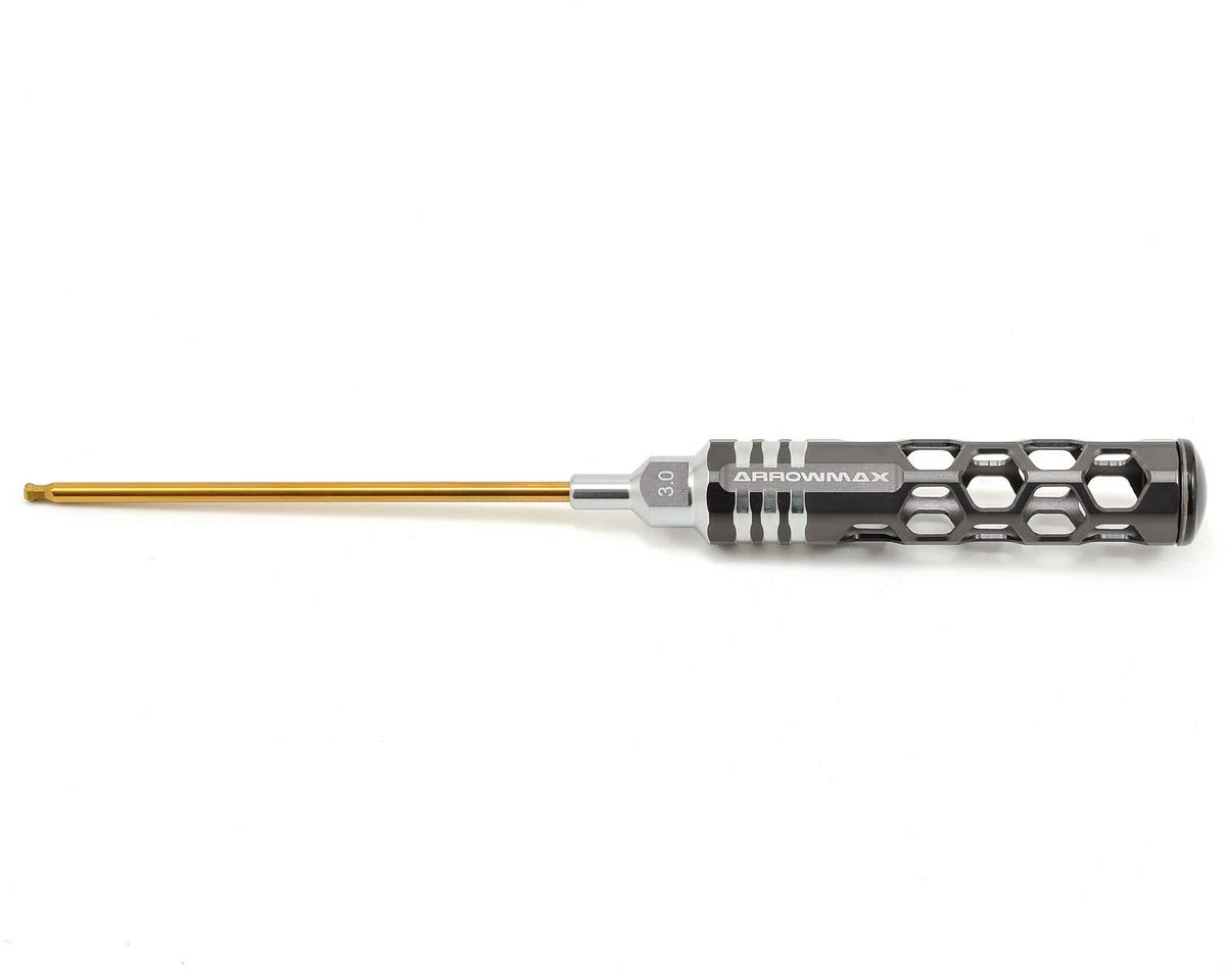 AM Arrowmax Honeycomb Ball End Hex Wrench (3.0x120mm) 1 AM Arrowmax Honeycomb Ball End Hex Wrench (3.0x120mm)