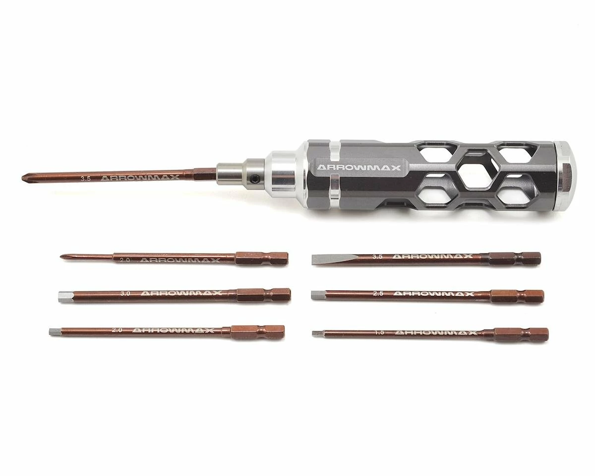 AM Arrowmax Quick Drive Metric Tip Caddy Combo Set (7) 1 AM Arrowmax Quick Drive Metric Tip Caddy Combo Set (7)