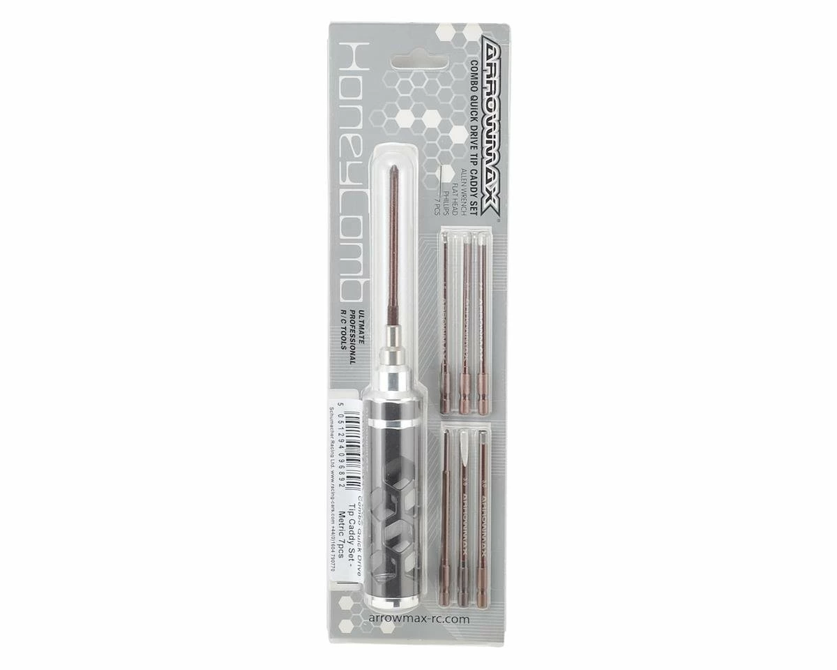 AM Arrowmax Quick Drive Metric Tip Caddy Combo Set (7) 2 AM Arrowmax Quick Drive Metric Tip Caddy Combo Set (7) - Image 2