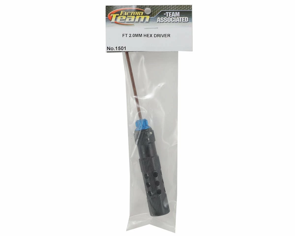 Team Associated Factory Team Hex Driver (2.0mm - Blue) 2 Team Associated Factory Team Hex Driver (2.0mm - Blue) - Image 2