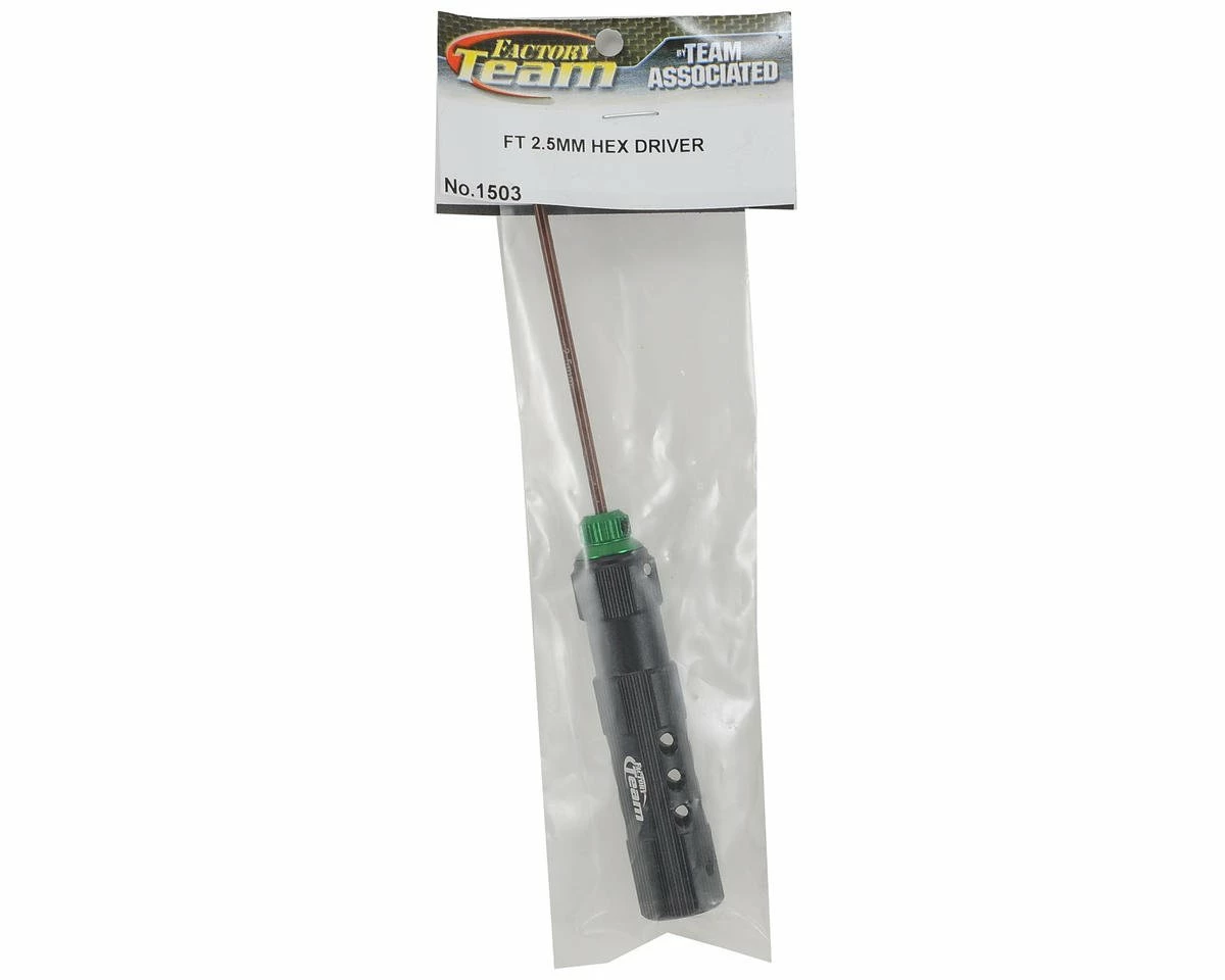 Team Associated Factory Team Hex Driver (2.5mm - Green) 2 Team Associated Factory Team Hex Driver (2.5mm - Green) - Image 2