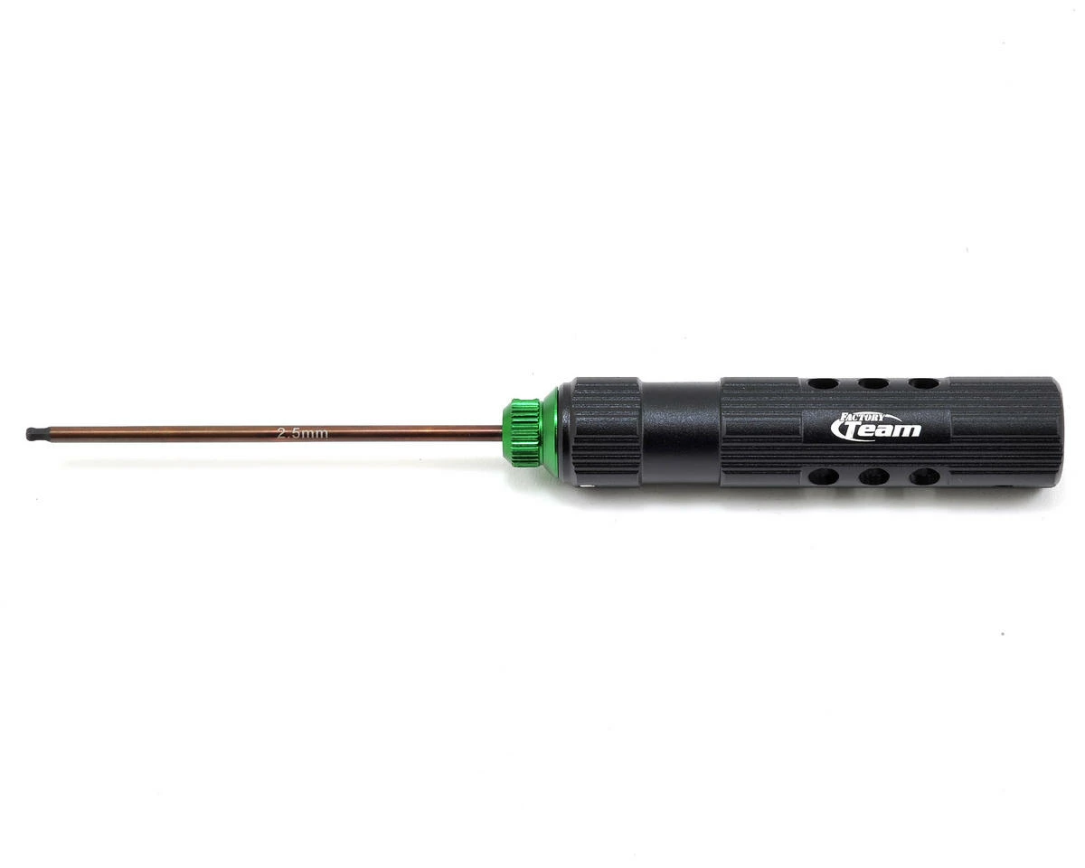Team Associated Factory Team Ball Hex Driver (2.5mm - Green) 1 Team Associated Factory Team Ball Hex Driver (2.5mm - Green)