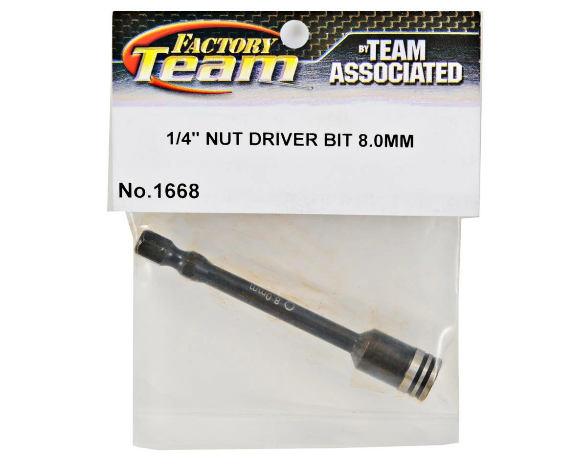 Team Associated Factory Team Nut Driver Bit (8.0mm) 2 Team Associated Factory Team Nut Driver Bit (8.0mm) - Image 2