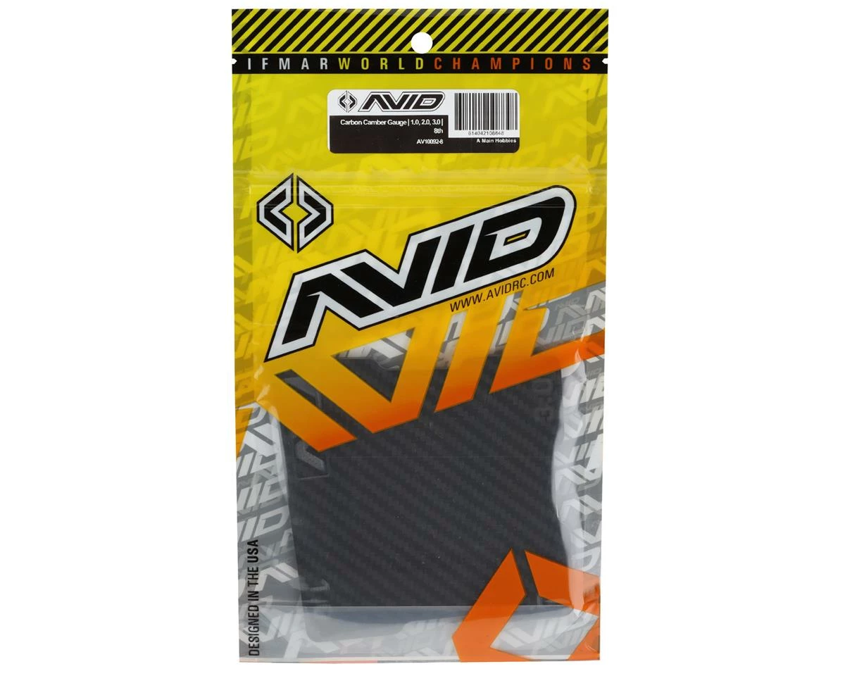 Avid RC 1/8 Carbon Camber Gauge 2 Avid RC 1/8 Carbon Camber Gauge - Image 2