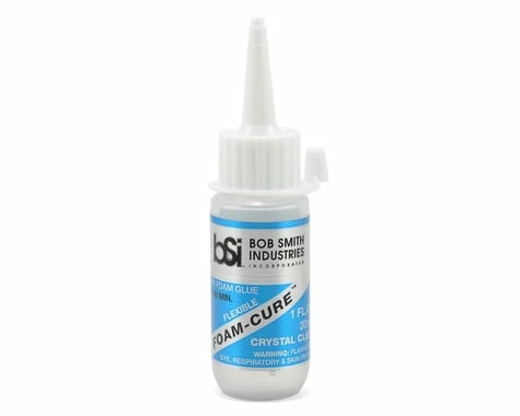 BOB SMITH INDUSTRIES Foam-Cure Foam Safe Glue (1oz) 1 BOB SMITH INDUSTRIES Foam-Cure Foam Safe Glue (1oz)