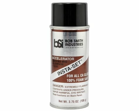 BOB SMITH INDUSTRIES NSTA-SET Foam Safe Accelerator Aerosol Spray (3.75oz) 1 BOB SMITH INDUSTRIES NSTA-SET Foam Safe Accelerator Aerosol Spray (3.75oz)