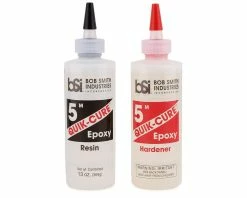 BOB SMITH INDUSTRIES QUIK-CURE 5 Minute Epoxy (13oz)