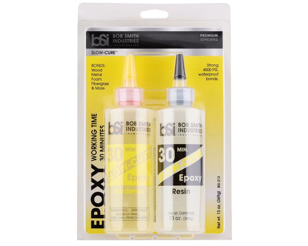 BOB SMITH INDUSTRIES LOW-CURE 30 Minute Epoxy (13oz) 2 BOB SMITH INDUSTRIES LOW-CURE 30 Minute Epoxy (13oz) - Image 2