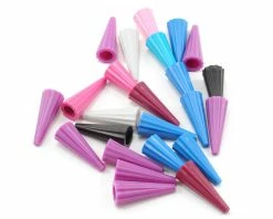 BOB SMITH INDUSTRIES Extra CA Bottle Caps Assorted Colors (24)