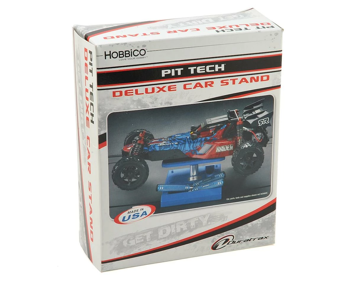 Duratrax Pit Tech Deluxe Car Stand (Black) 2 Duratrax Pit Tech Deluxe Car Stand (Black) - Image 2