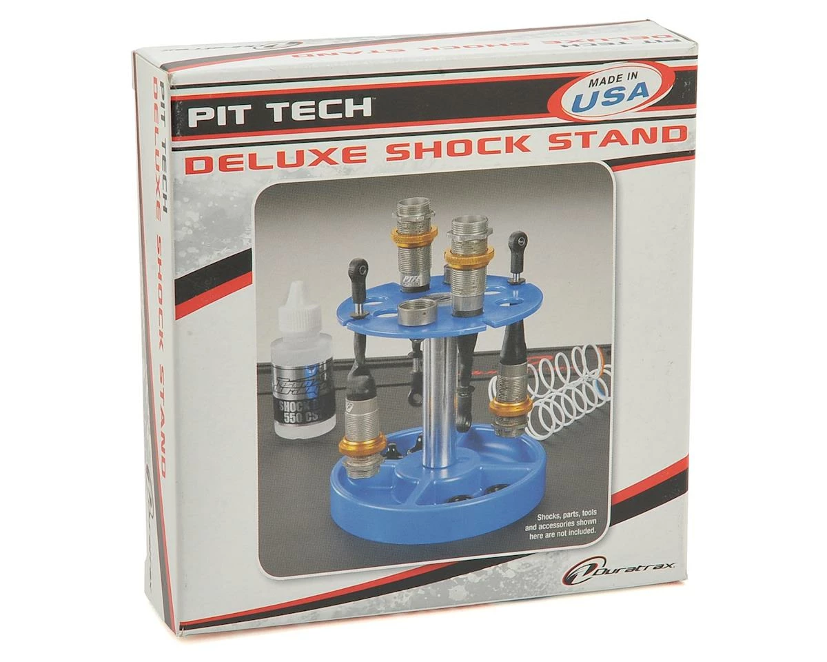 Duratrax Pit Tech Deluxe Shock Stand (Black) 2 Duratrax Pit Tech Deluxe Shock Stand (Black) - Image 2