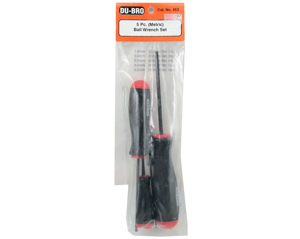 DUBRO Metric Ball Driver Set (5) 2 DUBRO Metric Ball Driver Set (5) - Image 2