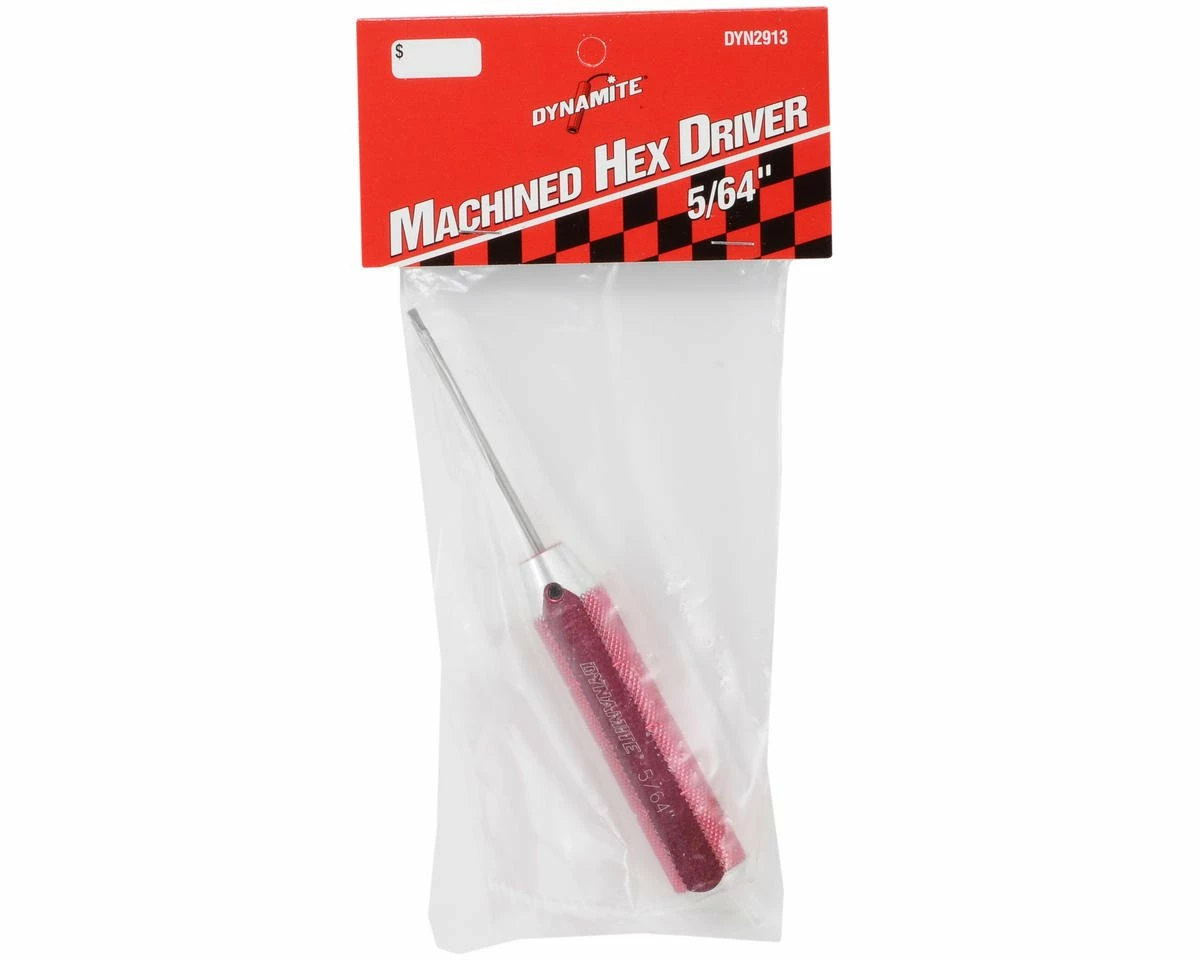 Dynamite Machined Hex Driver (Red) (5/64") 2 Dynamite Machined Hex Driver (Red) (5/64") - Image 2
