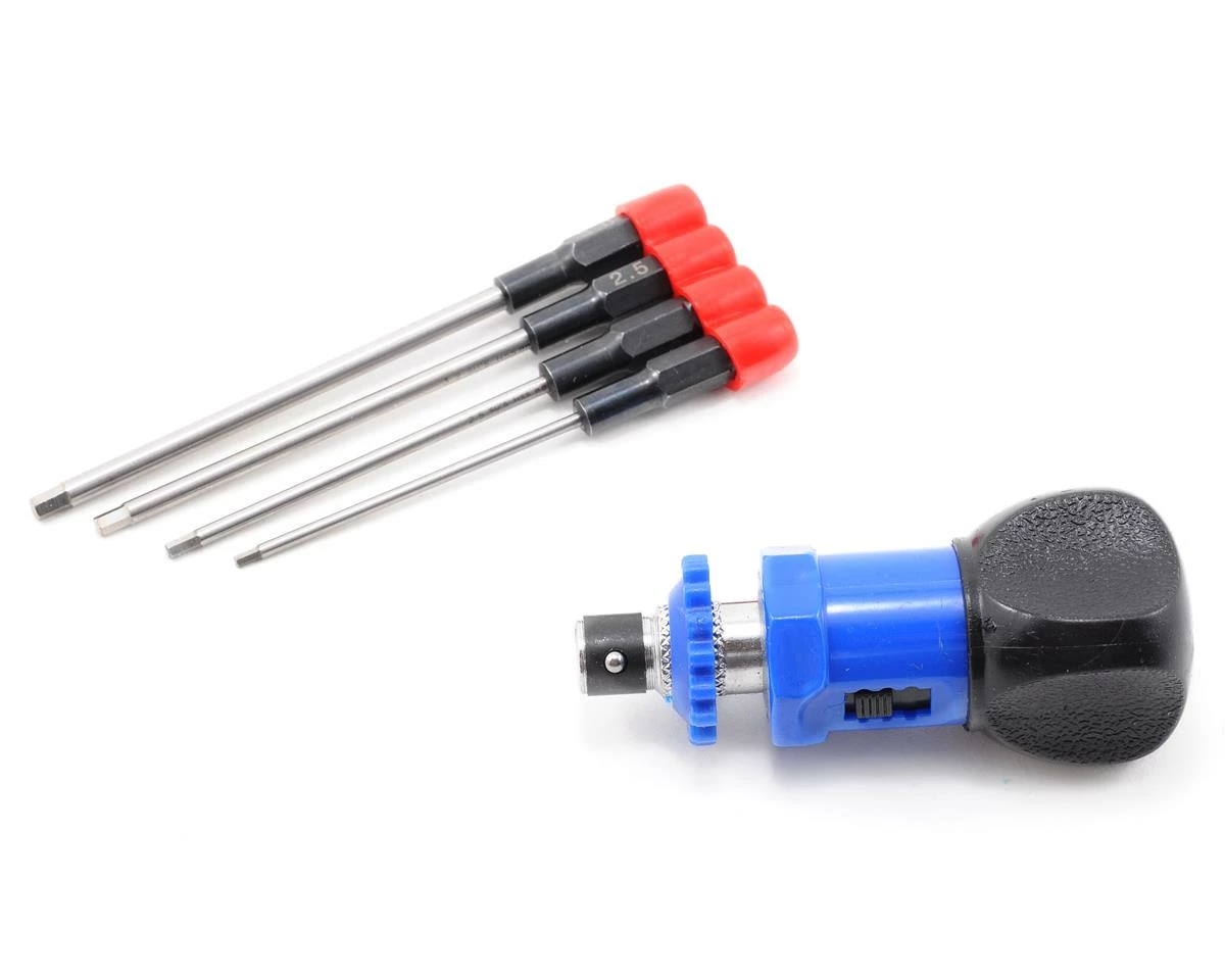 Dynamite 4 Piece Metric Hex Wrench Set W/Handle 1 Dynamite 4 Piece Metric Hex Wrench Set W/Handle
