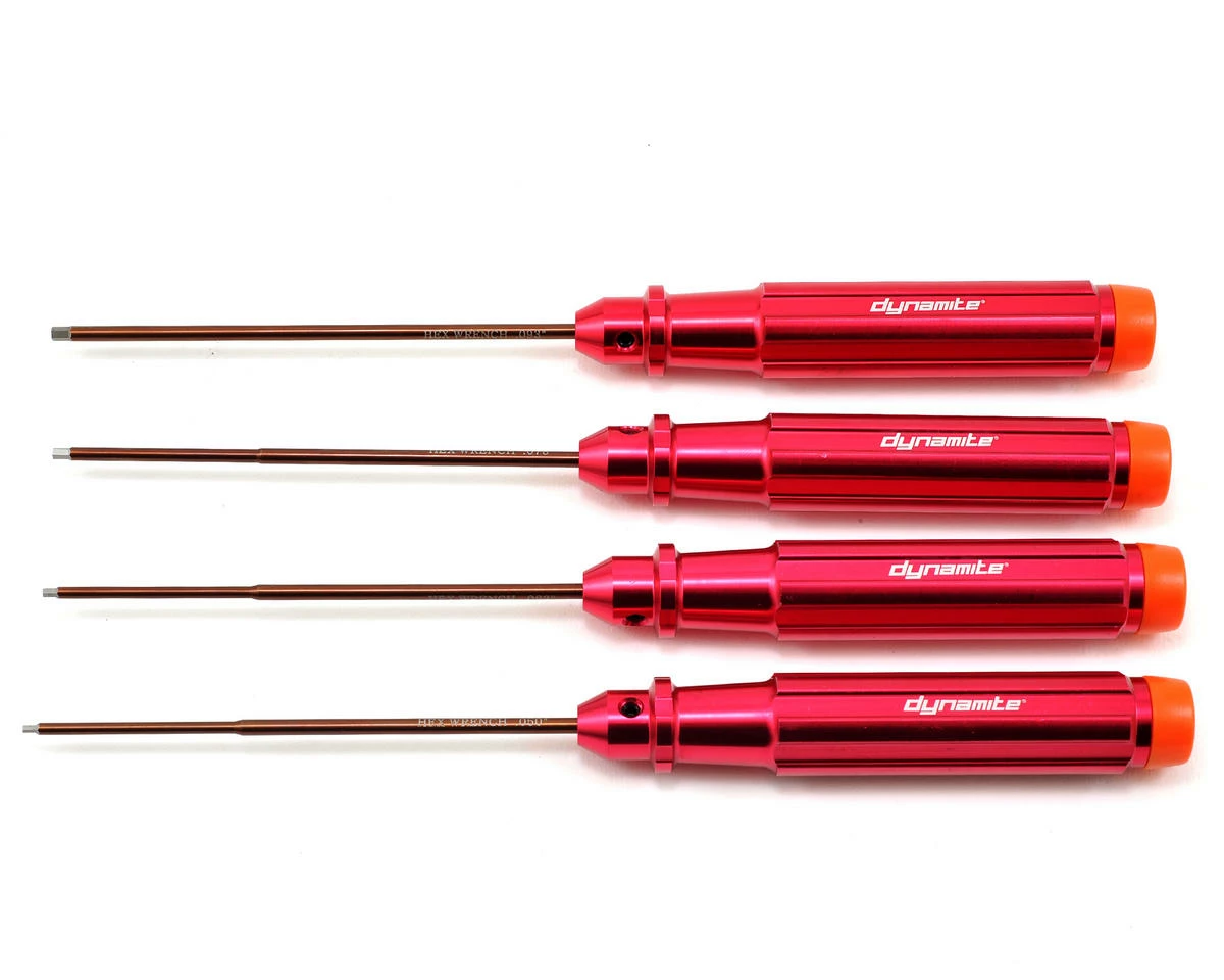 Dynamite Machined Standard Hex Driver Set (4) 1 Dynamite Machined Standard Hex Driver Set (4)