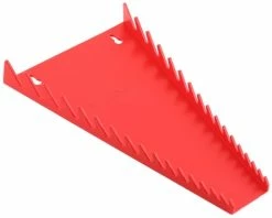 Ernst Manufacturing Standard 16 Tool Wrench Organizer (Red)