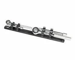 Ernst Manufacturing 1/4” Face Mount Ratchet & Extension Holder (Black) -Hudy shop ern8354 3