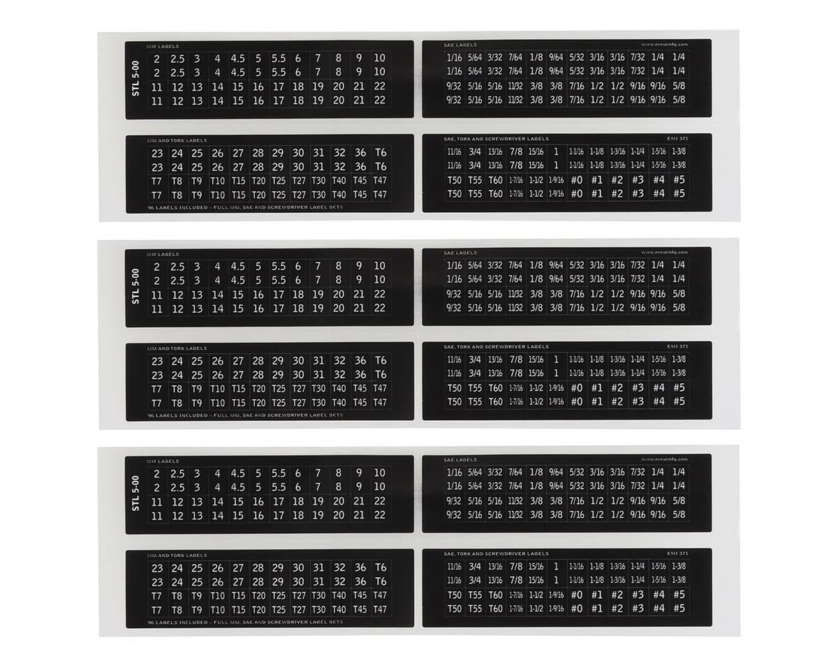 Ernst Manufacturing 13" 3 Rail Twist Lock Socket Boss (Blue) (1/4, 3/8 & 1/2") 3 Ernst Manufacturing 13" 3 Rail Twist Lock Socket Boss (Blue) (1/4, 3/8 & 1/2") - Image 3