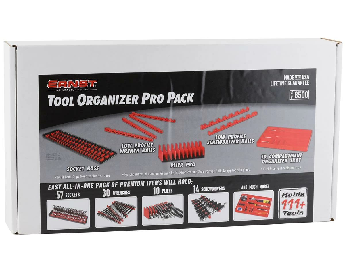 Ernst Manufacturing Tool Organizer Pro Pack (Red) 2 Ernst Manufacturing Tool Organizer Pro Pack (Red) - Image 2