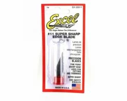 Excel No. 11 Blades For Exacto/Racer's Edge Style Hobby Knives (5)