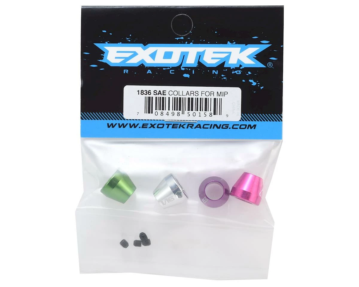 EXOTEK MIP SAE Hex ID Collar Set 2 EXOTEK MIP SAE Hex ID Collar Set - Image 2