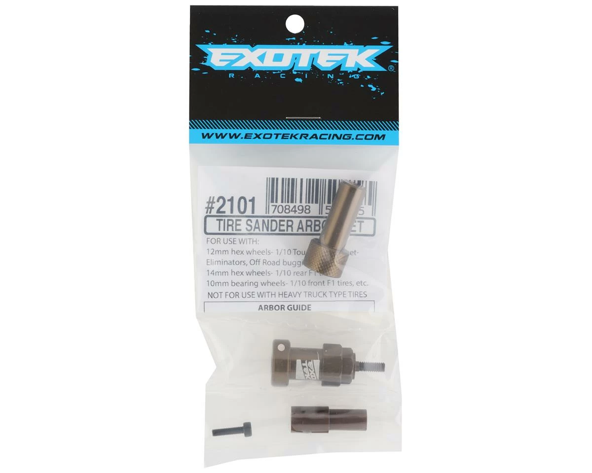 EXOTEK Universal Tire Sander Arbor Set 2 EXOTEK Universal Tire Sander Arbor Set - Image 2