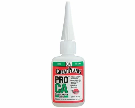 GREAT PLANES O Instant CA Glue (Thin) (1oz) 1 GREAT PLANES O Instant CA Glue (Thin) (1oz)