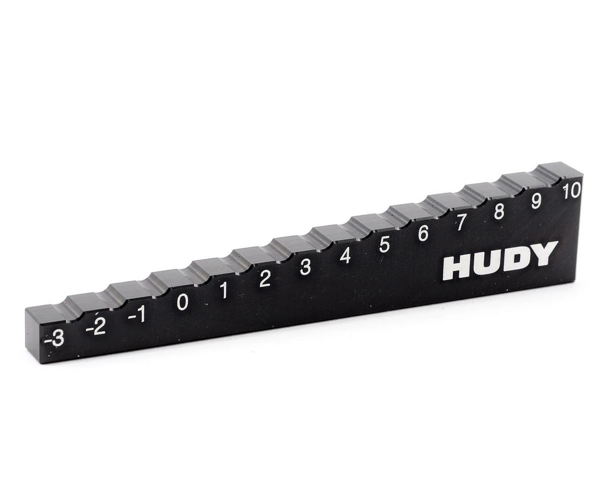 Hudy Chassis Droop Gauge -3 To 10mm For 1/10th Cars 1 Hudy Chassis Droop Gauge -3 To 10mm For 1/10th Cars