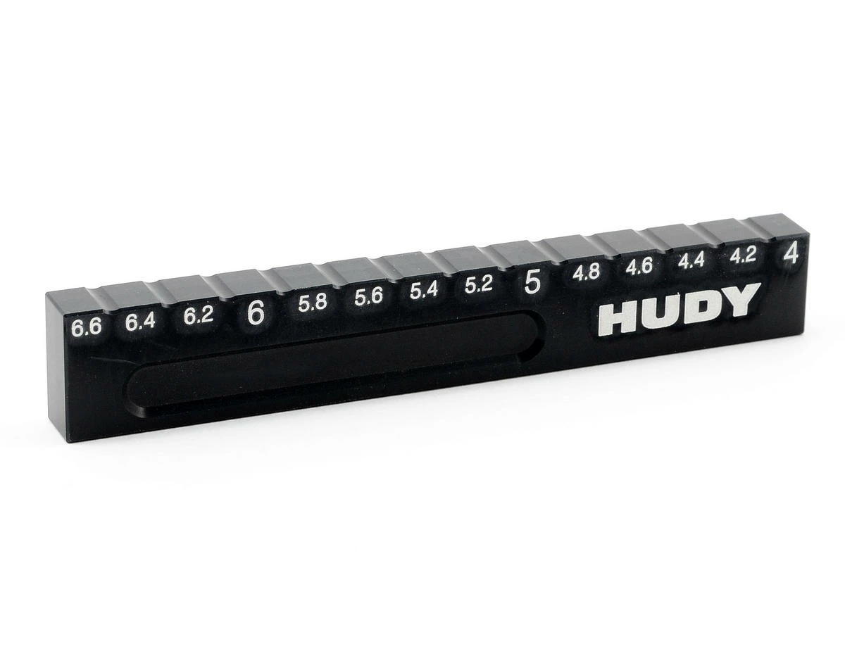 Hudy Ultra Fine Chassis Droop Gauge (4.0-6.6mm) 1 Hudy Ultra Fine Chassis Droop Gauge (4.0-6.6mm)