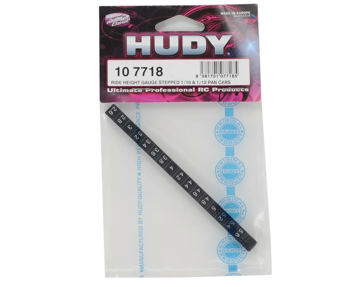 Hudy Stepped Ride Height Gauge (1/10 & 1/12 Pan Car) 2 Hudy Stepped Ride Height Gauge (1/10 & 1/12 Pan Car) - Image 2
