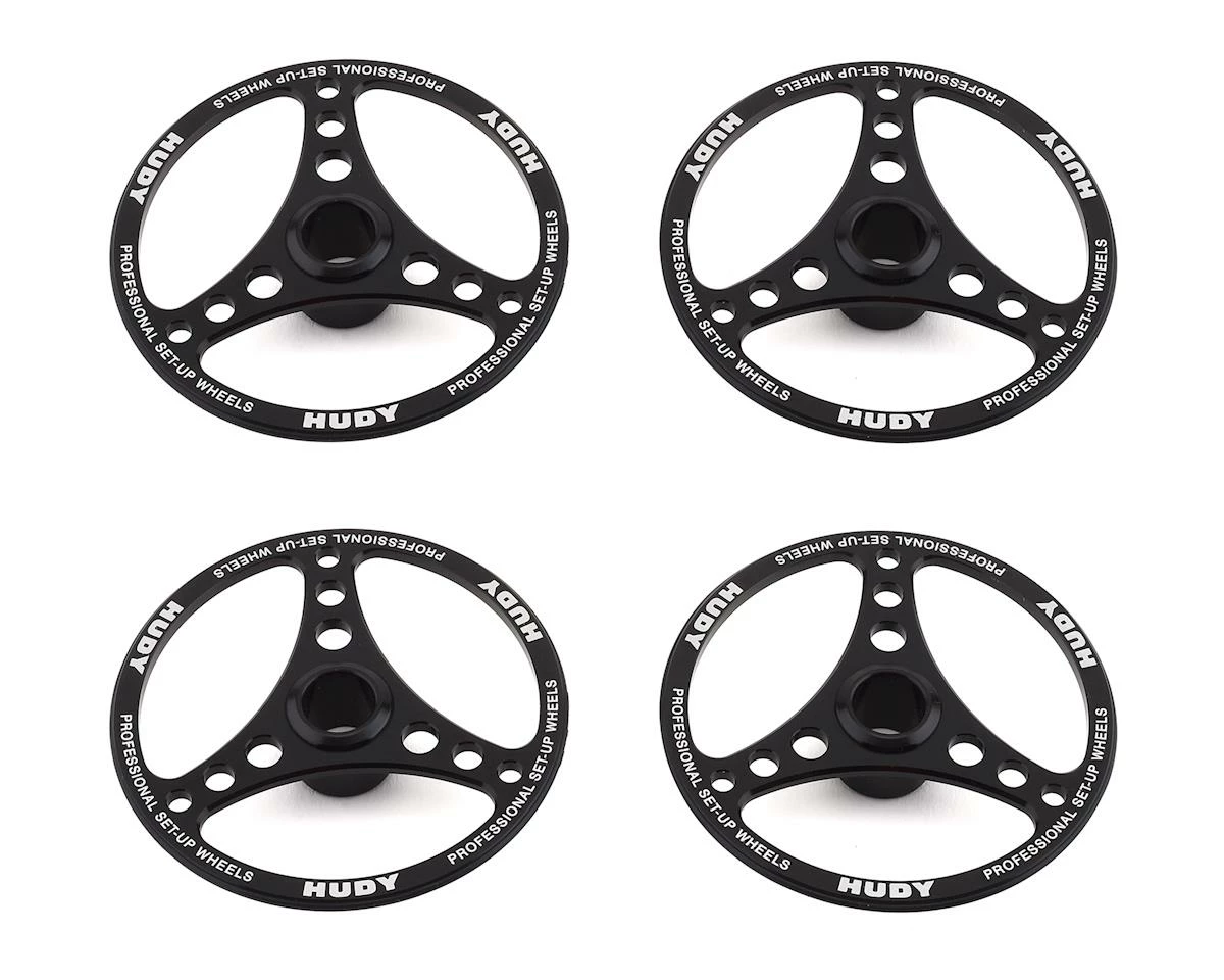Hudy 1/8 On-Road Aluminum Set-Up Wheel (4) 1 Hudy 1/8 On-Road Aluminum Set-Up Wheel (4)