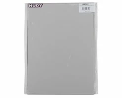 Alternative view of Hudy 1/10 & 1/12 On-Road Flat Set-Up Board (Lightweight) (Grey) (292x425mm)