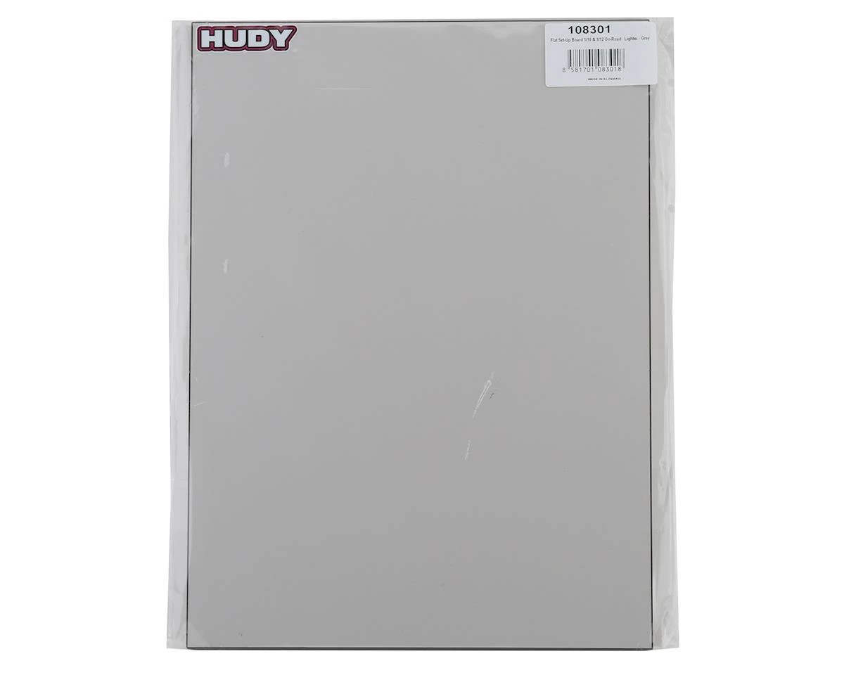 Hudy 1/10 & 1/12 On-Road Flat Set-Up Board (Lightweight) (Grey) (292x425mm) 2 Hudy 1/10 & 1/12 On-Road Flat Set-Up Board (Lightweight) (Grey) (292x425mm) - Image 2
